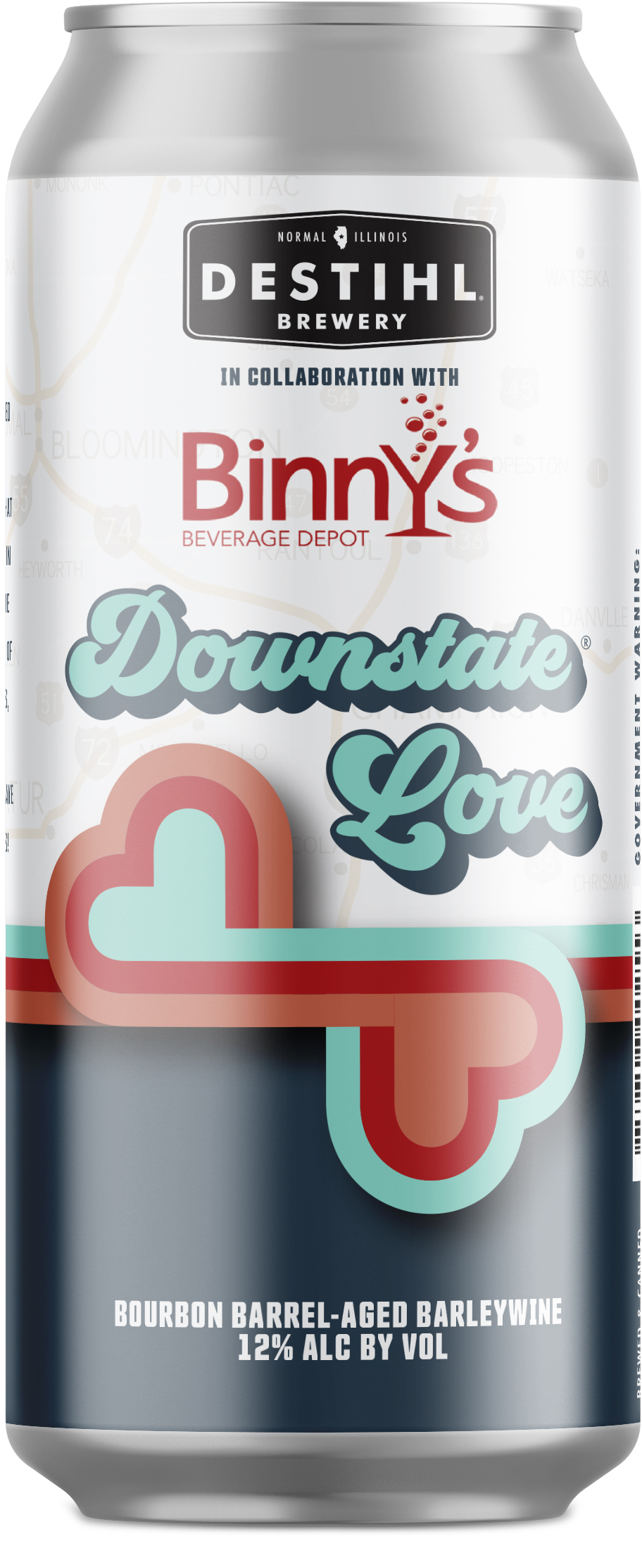Destihl Downstate Love collaboration with Binny's Beverage Depot