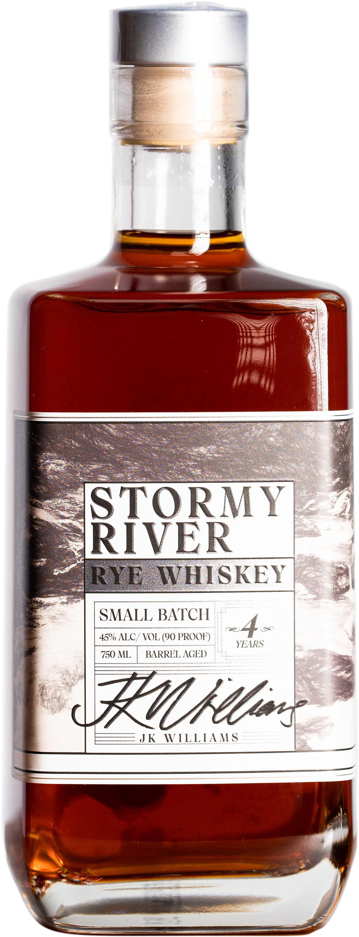 JK Williams Distillery Stormy River Rye Whiskey