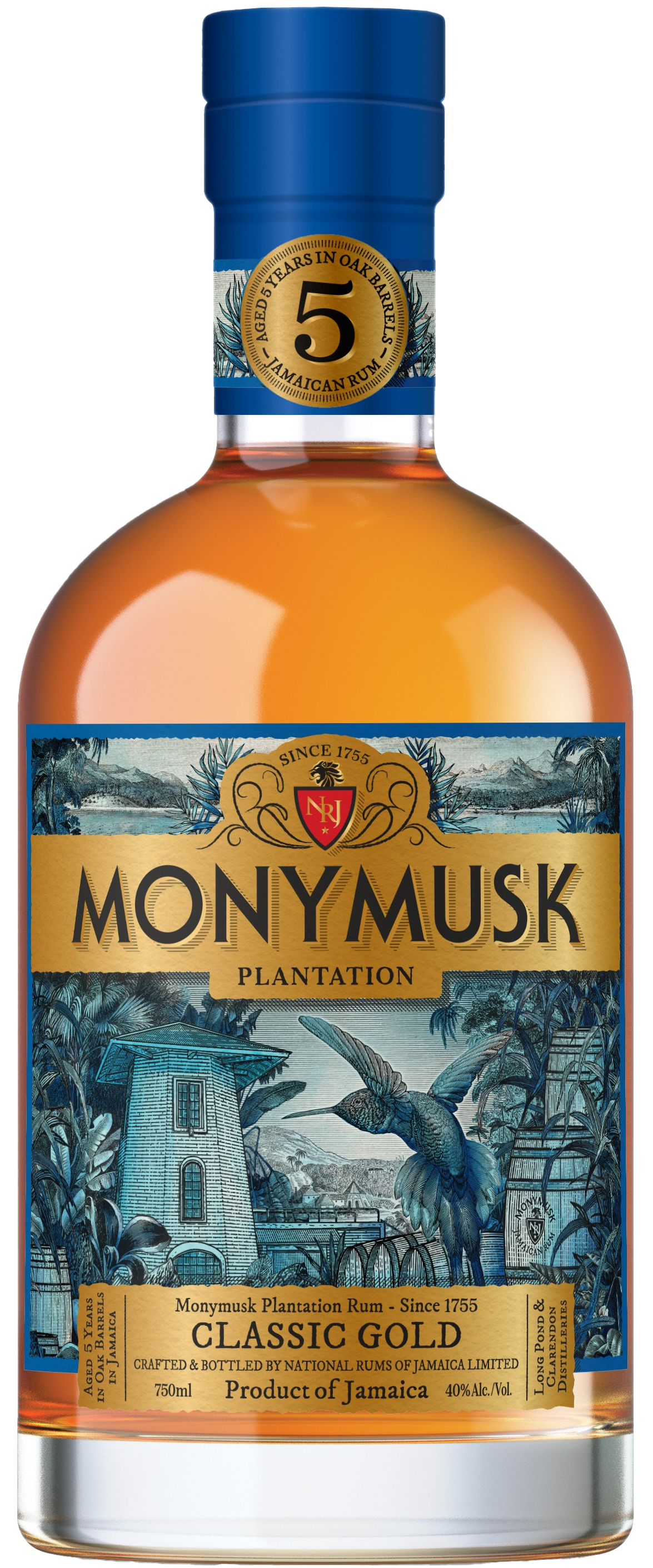 Monymusk Plantation Classic Gold Rum