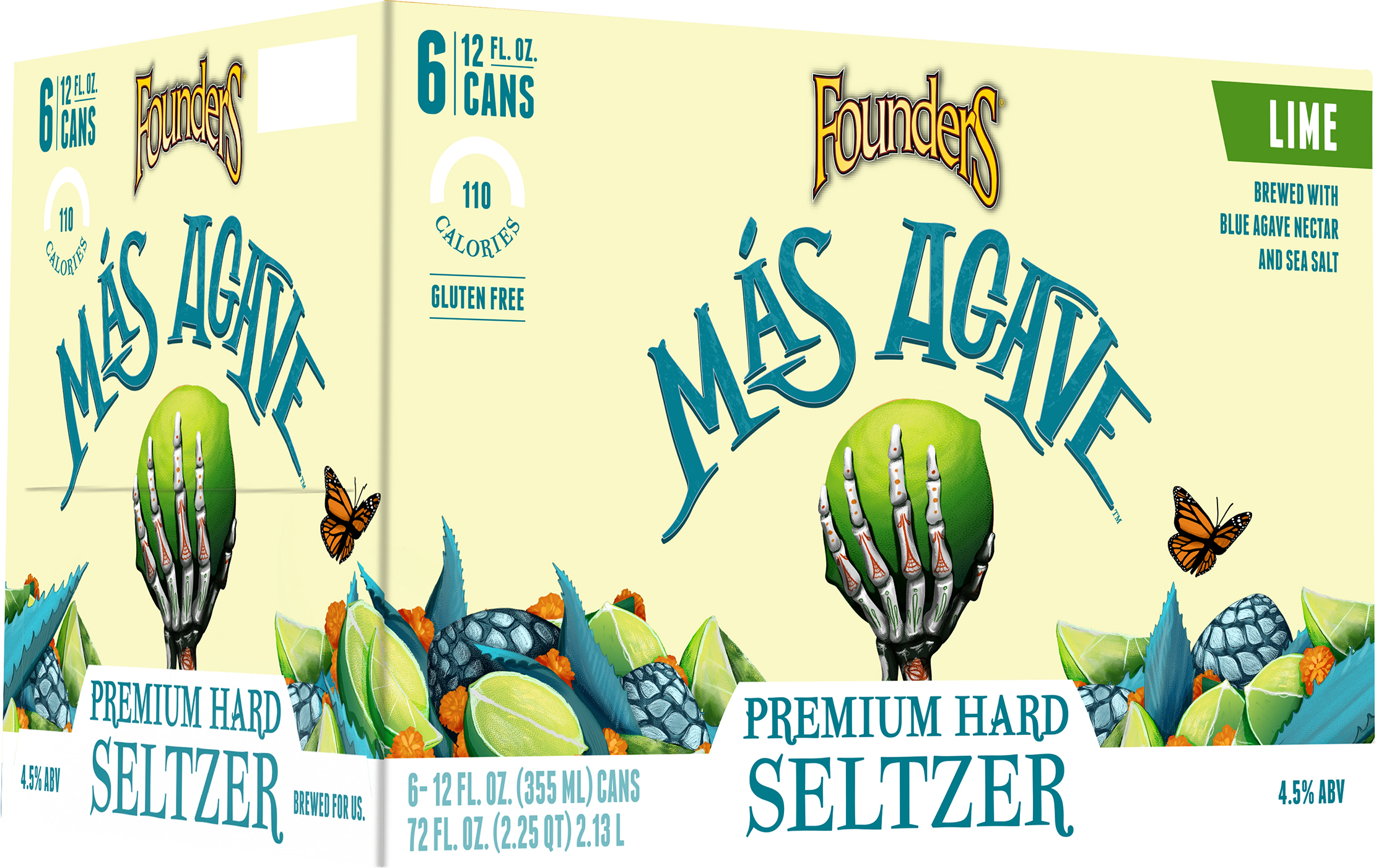 Founders Mas Agave Lime Seltzer