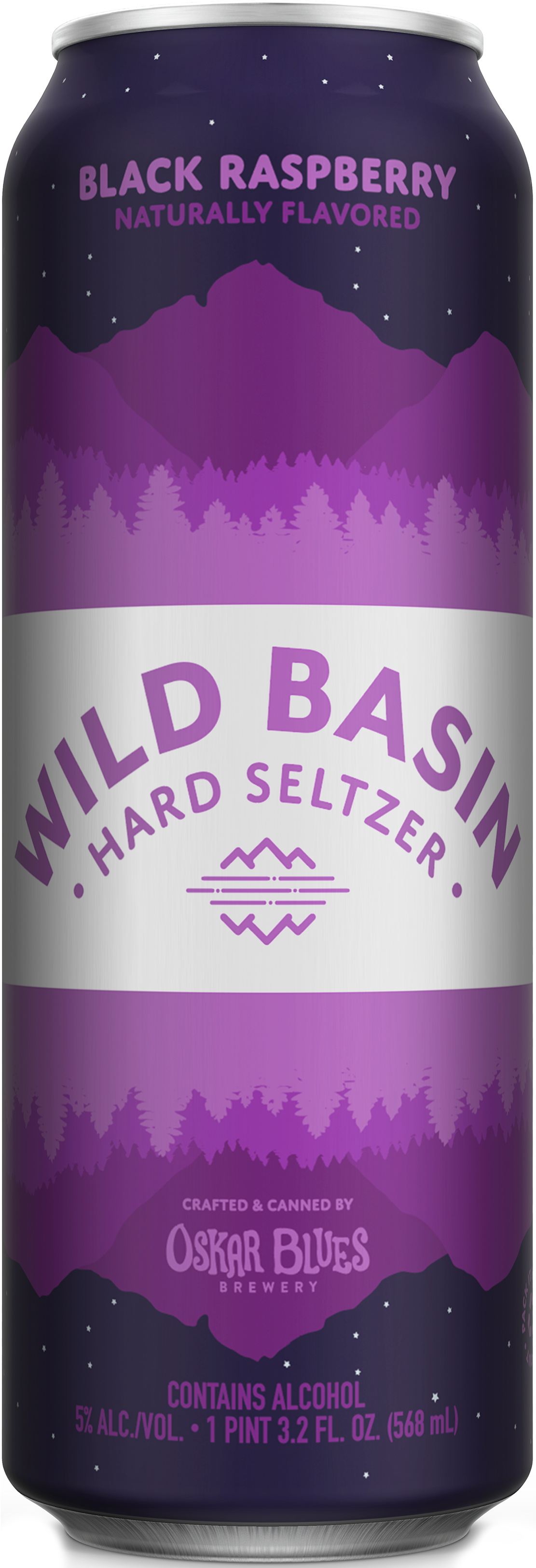 Wild Basin Hard Seltzer Black Raspberry