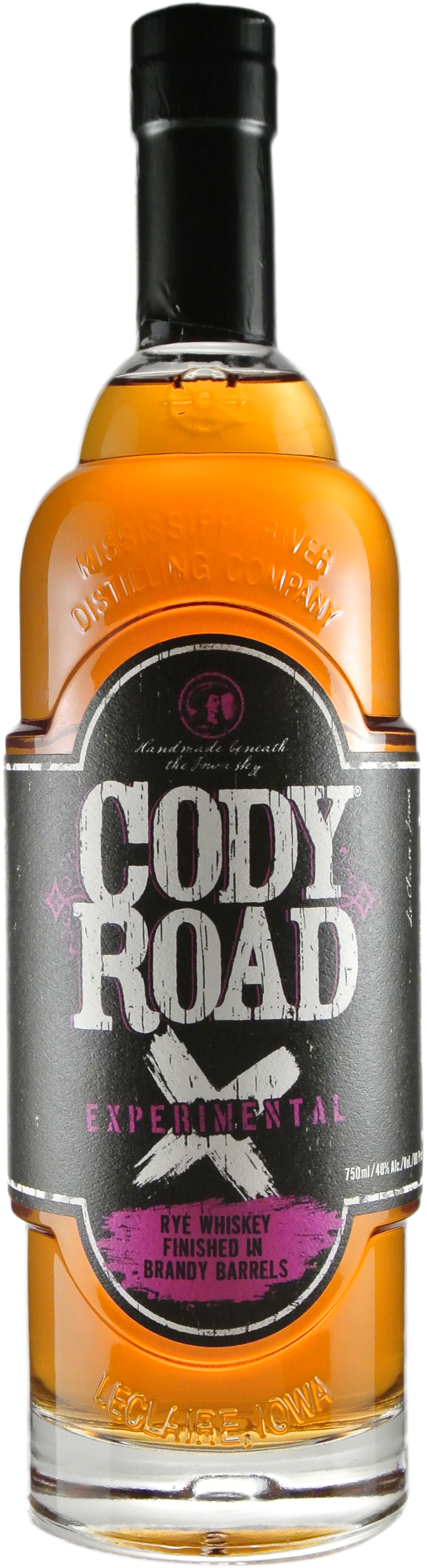 Mississippi River Distilling Cody Road Rye X Brandy