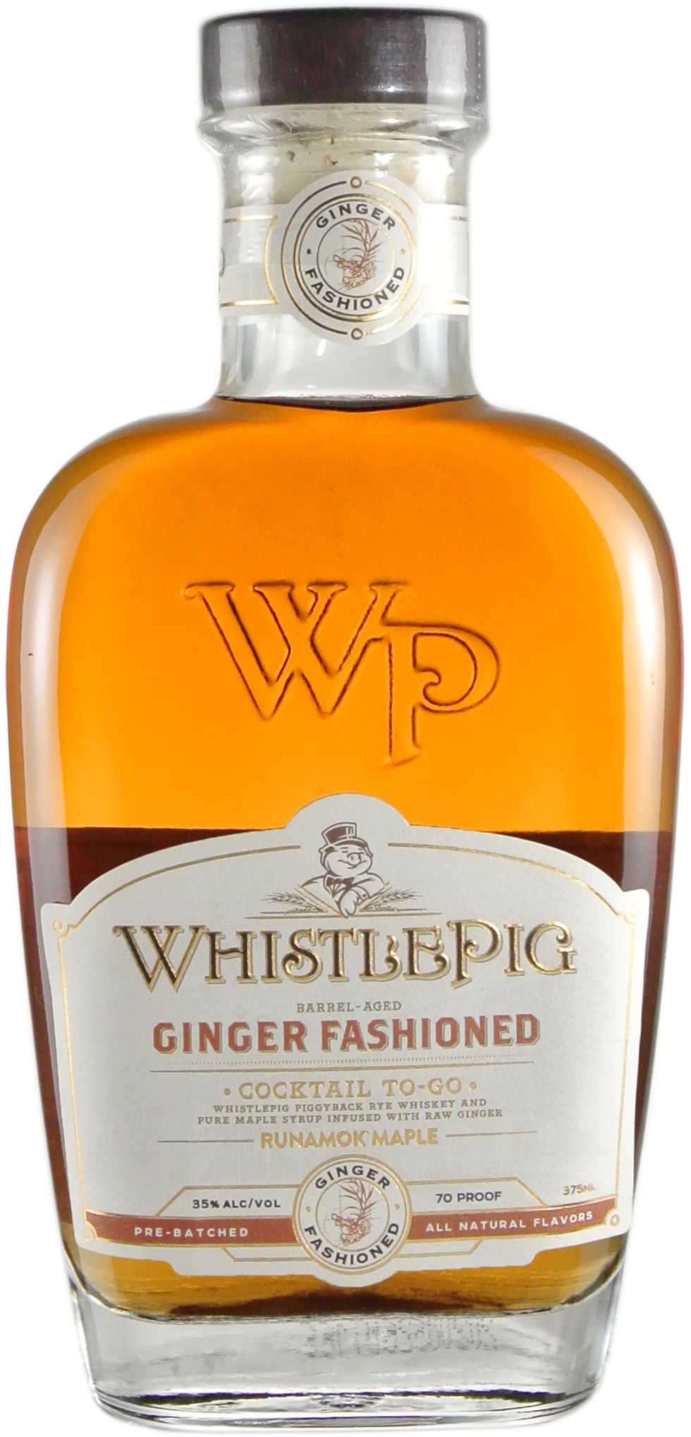 WhistlePig Barrel Aged Ginger Fashioned Cocktail To Go
