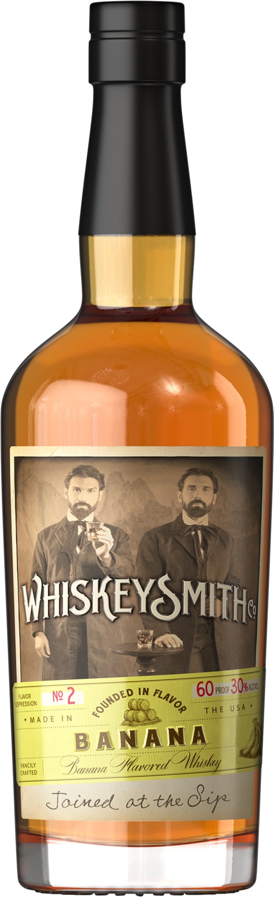 Old Elk Distillery WhiskeySmith Banana Flavored Whiskey