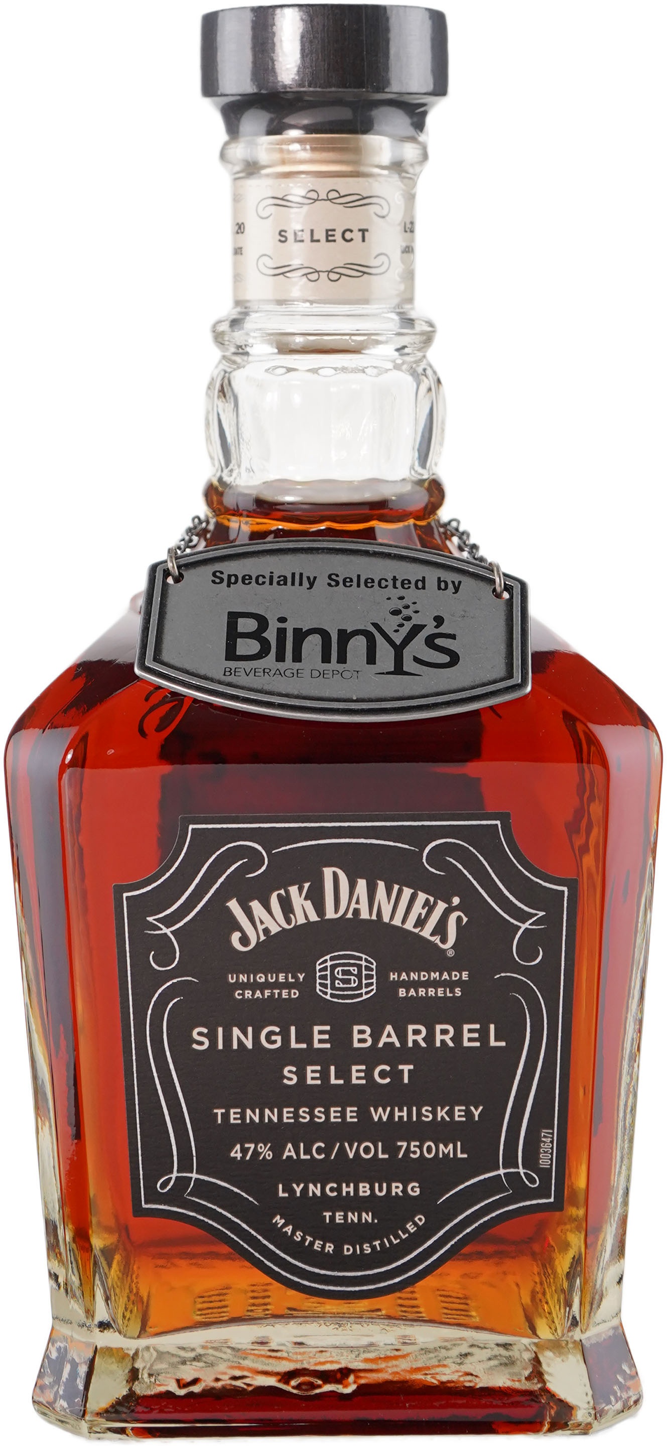 Jack Daniel's Single Barrel # 20-01288 Binny's Handpicked