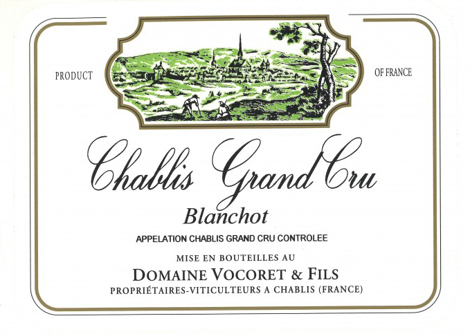 Domaine Vocoret et Fils Chablis Blanchots 2015