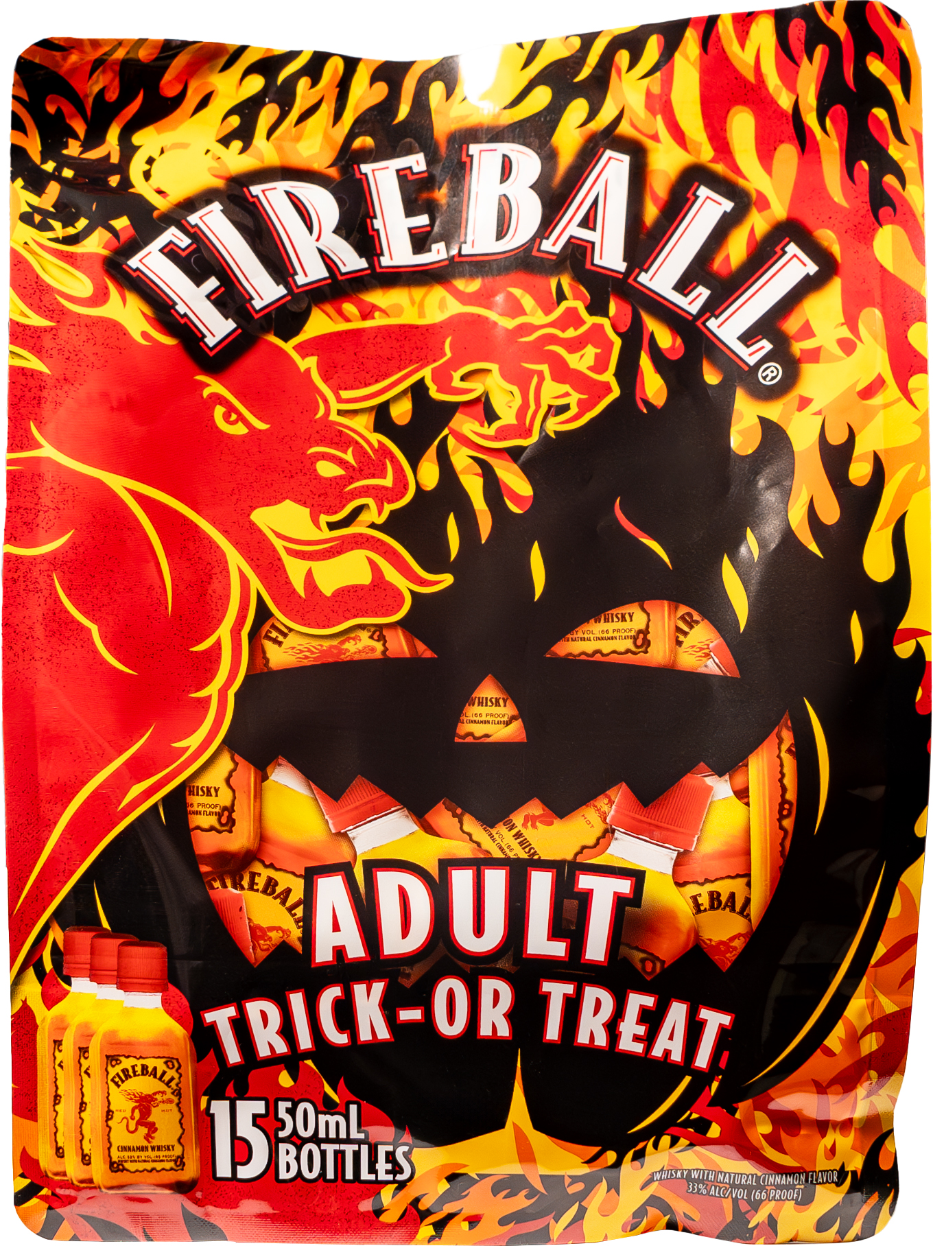 Fireball Trick or Treat Bag