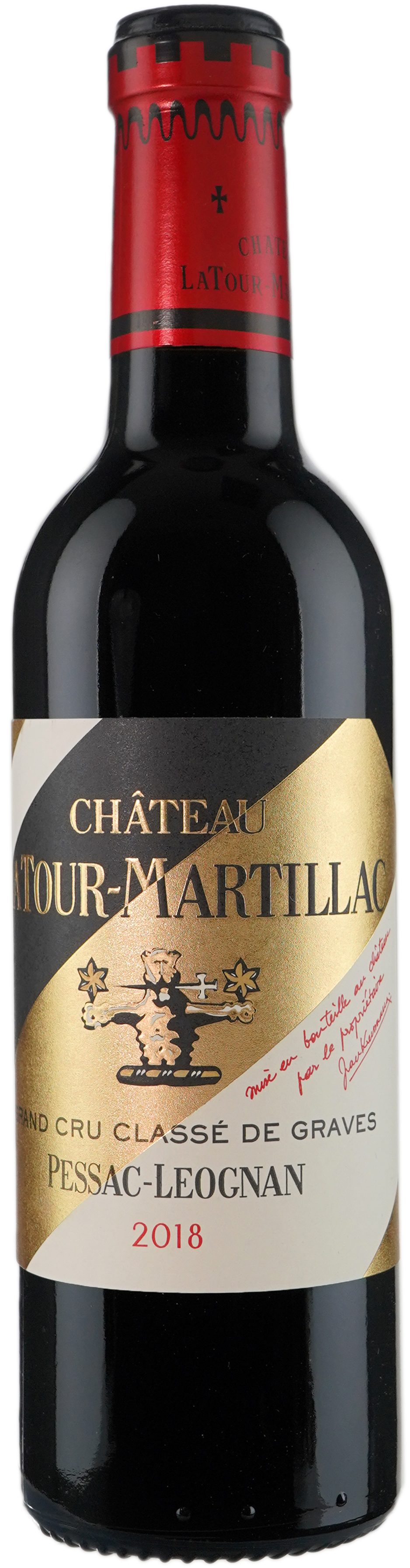 Chateau Latour Martillac Pessac Leognan Rouge 2018 Half Bottle