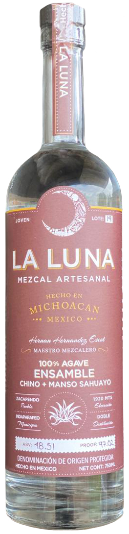 La Luna Ensamble Mezcal Chino + Manso Sahuayo