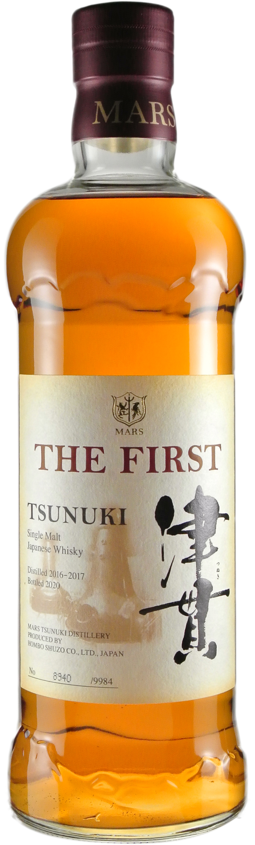 Mars Whisky Tsunuki Distillery The First