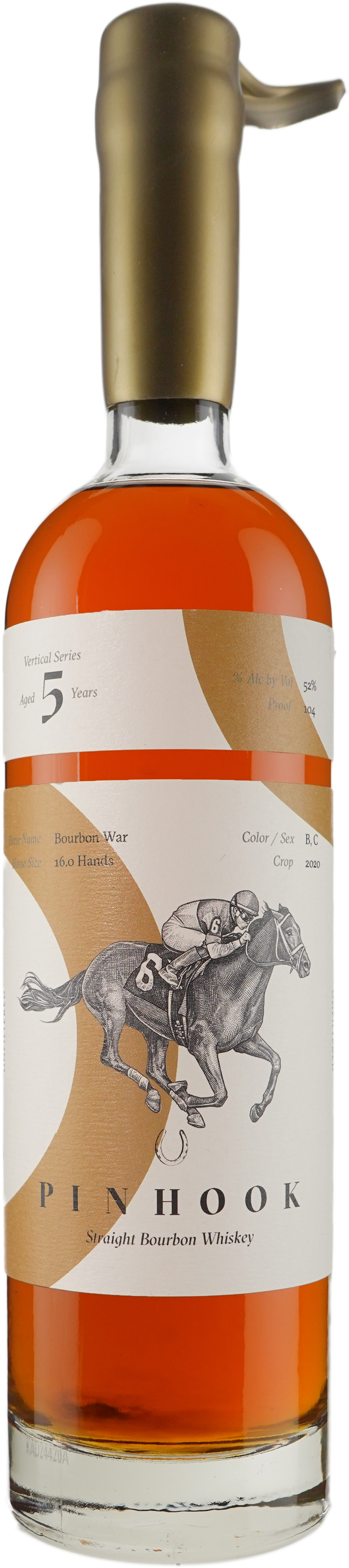 Pinhook Vertical Series Bourbon War 5 year old Bourbon 2020