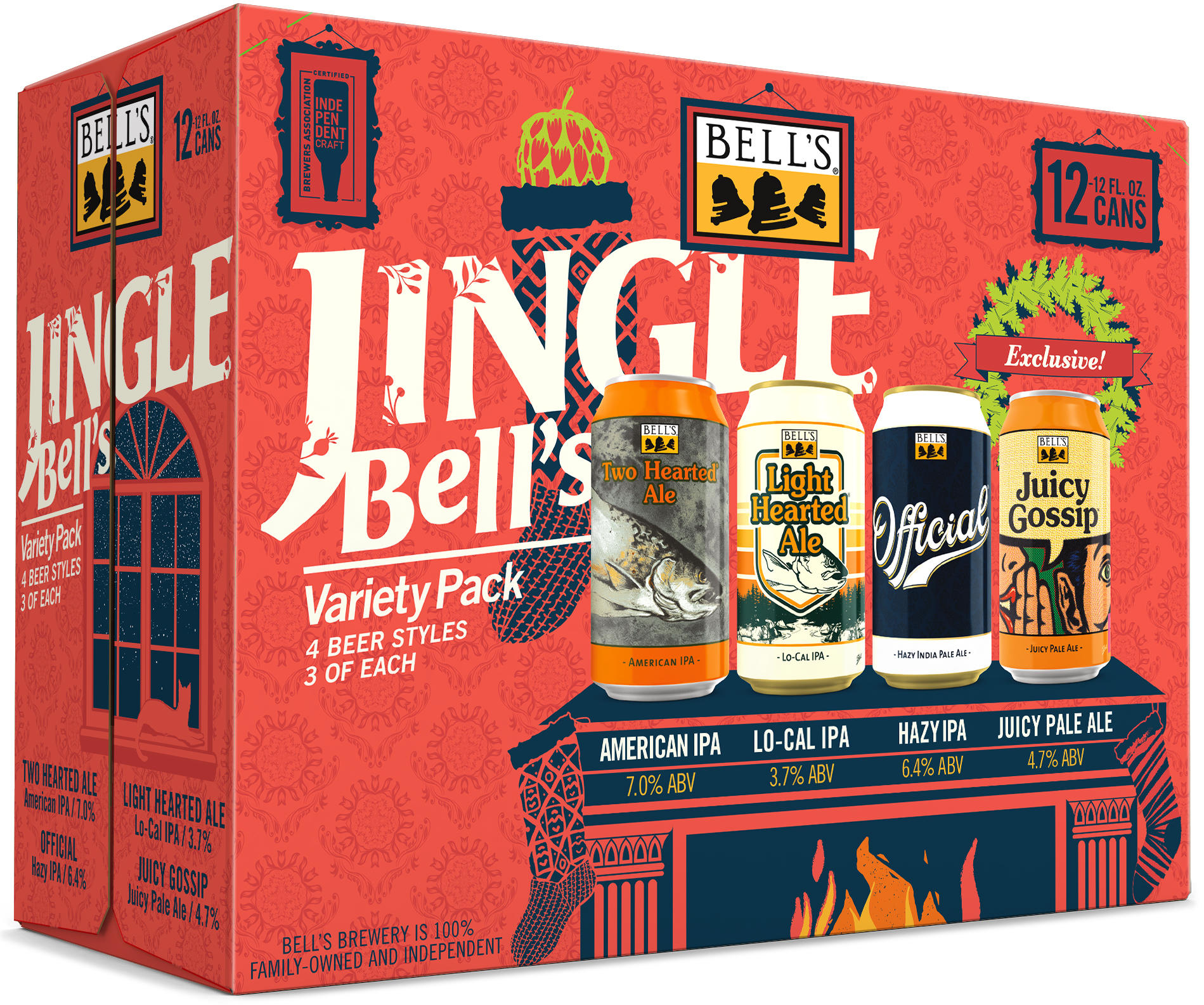 Bell's Jingle Bells Holiday Variety Pack