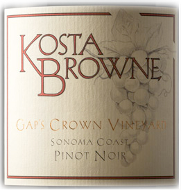 Kosta Browne Pinot Noir Gap's Crown Vineyard 2018