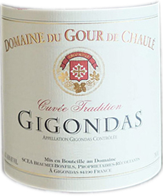 Domaine du Gour de Chaule Gigondas Cuvee Tradition 2017