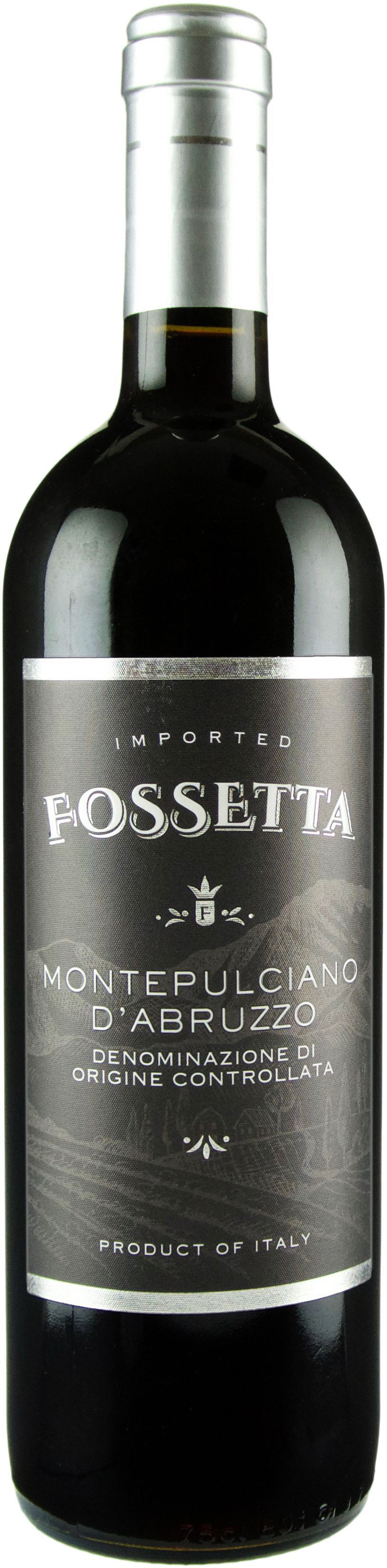 Fossetta Montepulciano d'Abruzzo 2019