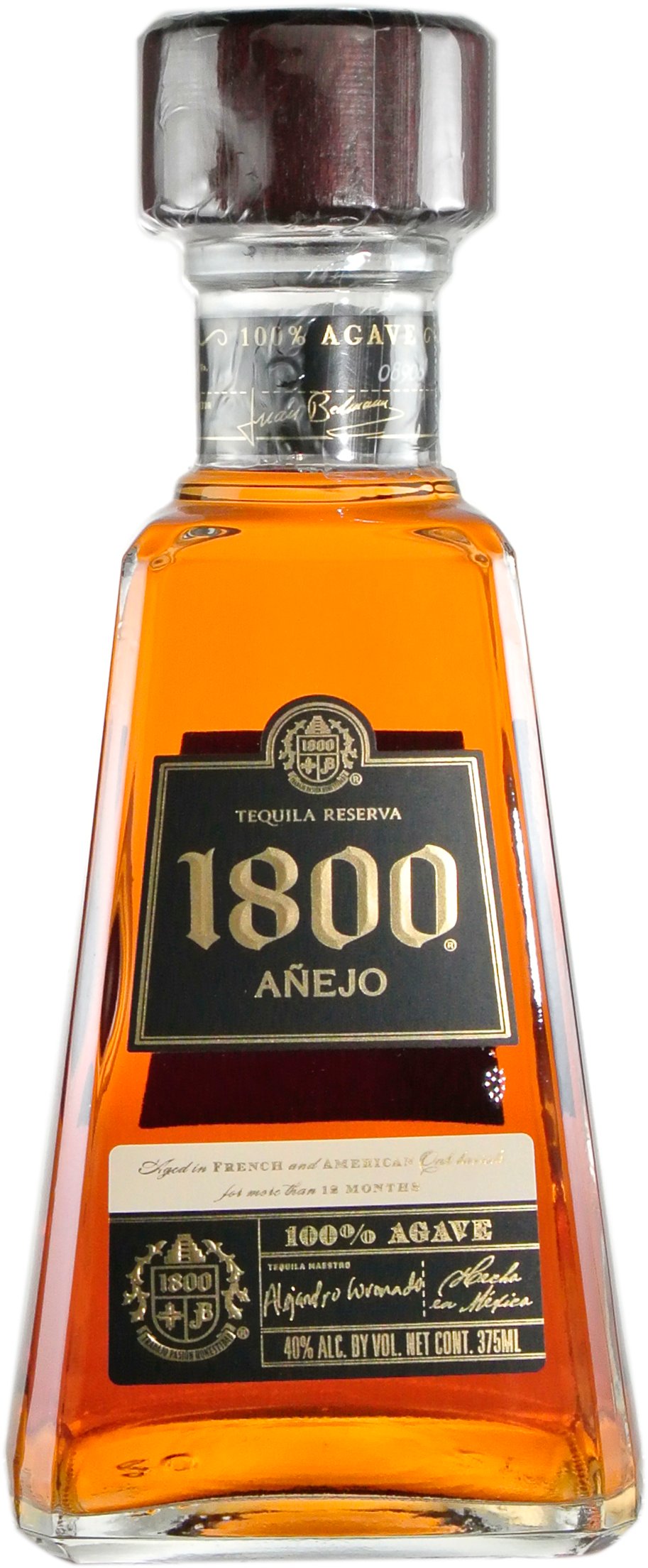 1800 Anejo Tequila | 375 ml Bottle