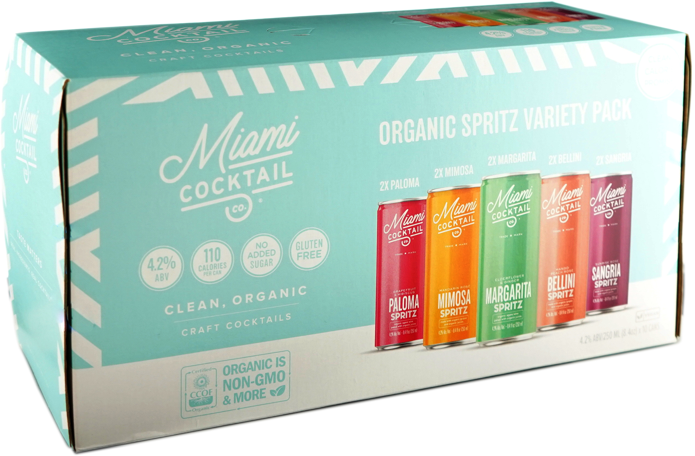 Miami Cocktails Variety 10 Pack Cans