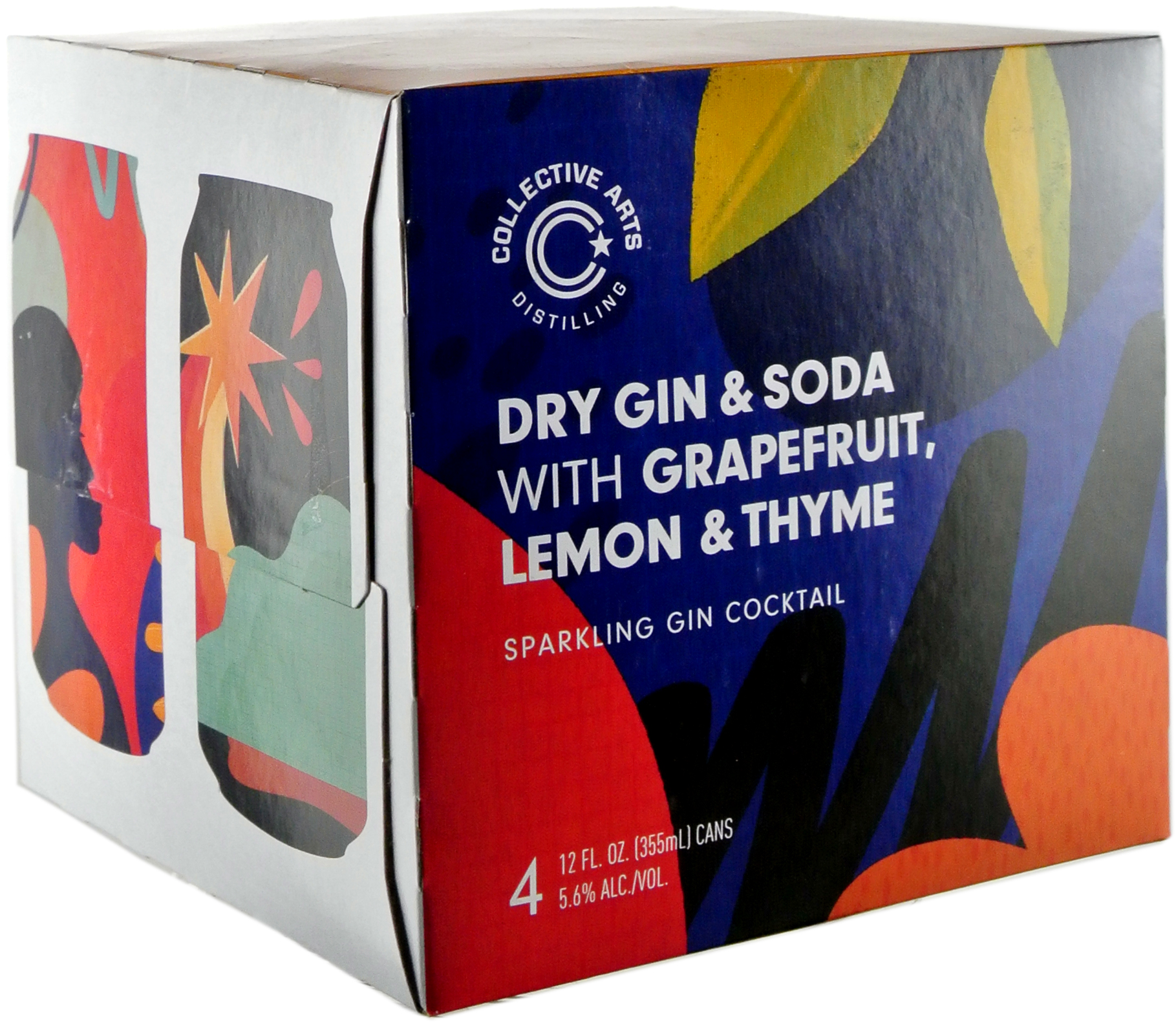 Collective Arts Dry Gin & Soda Grapefruit, Lemon, & Thyme