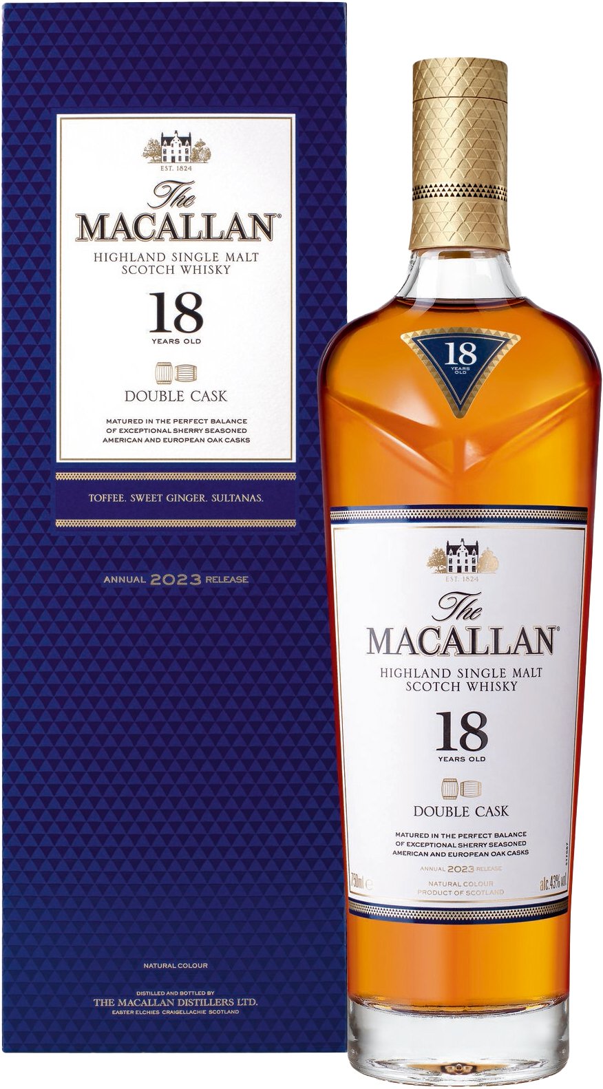 Macallan 18 year old Double Cask