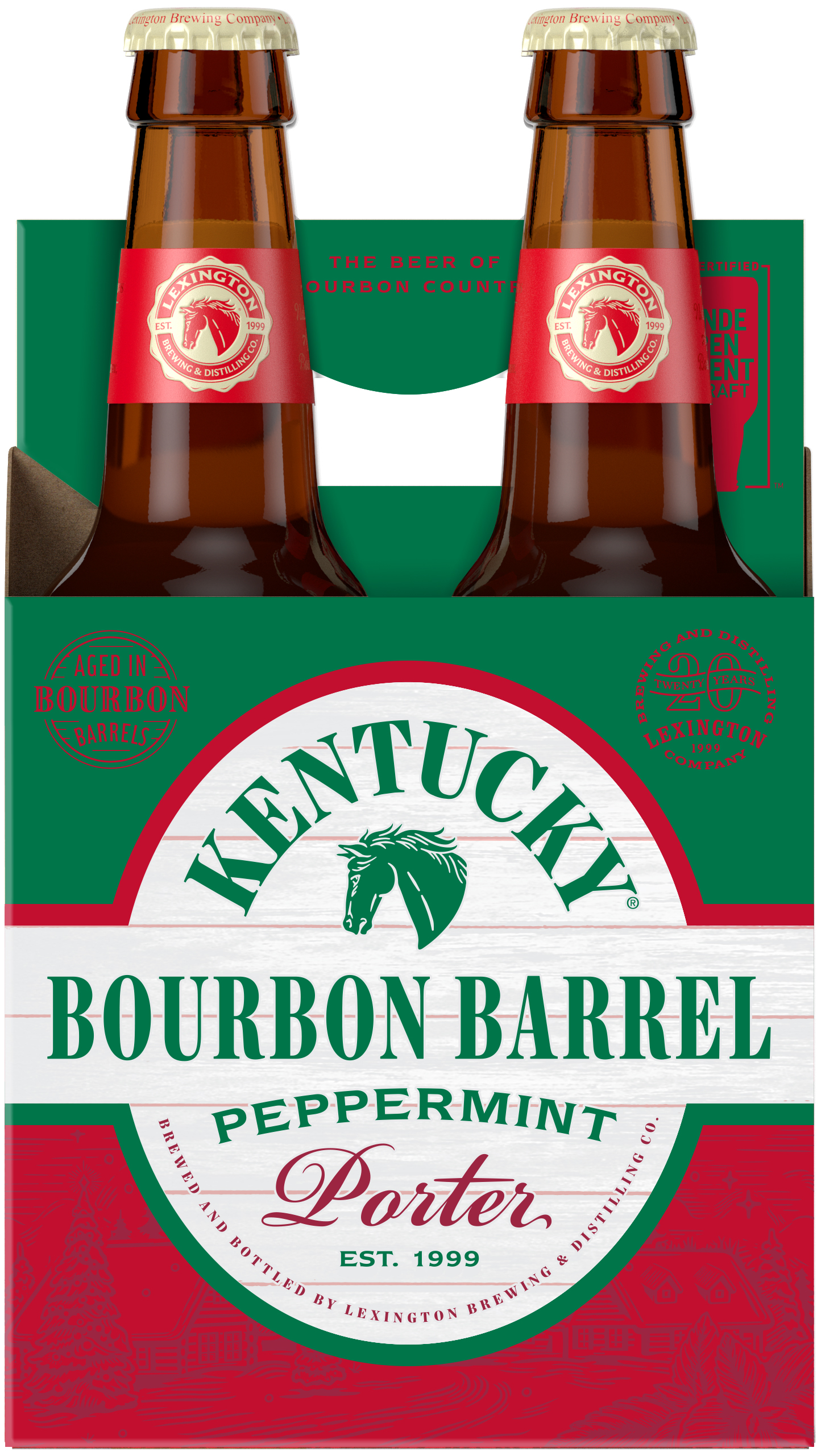 Lexington Brewing Kentucky Bourbon Barrel Peppermint Porter