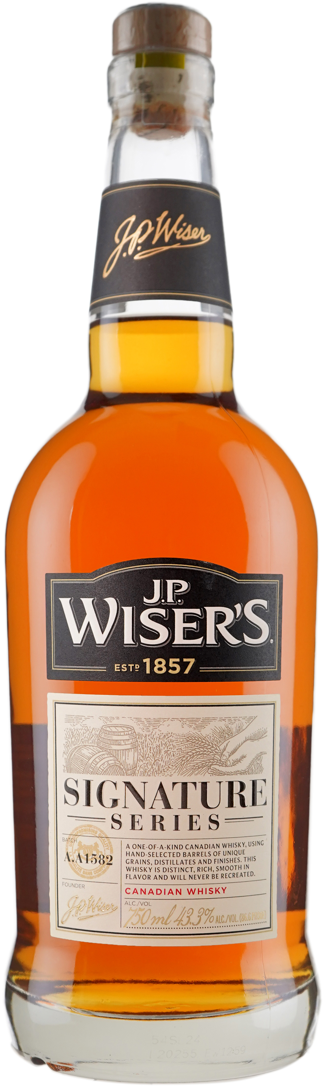 J.P. Wiser's Signature Series Binny's Custom Blend 2020