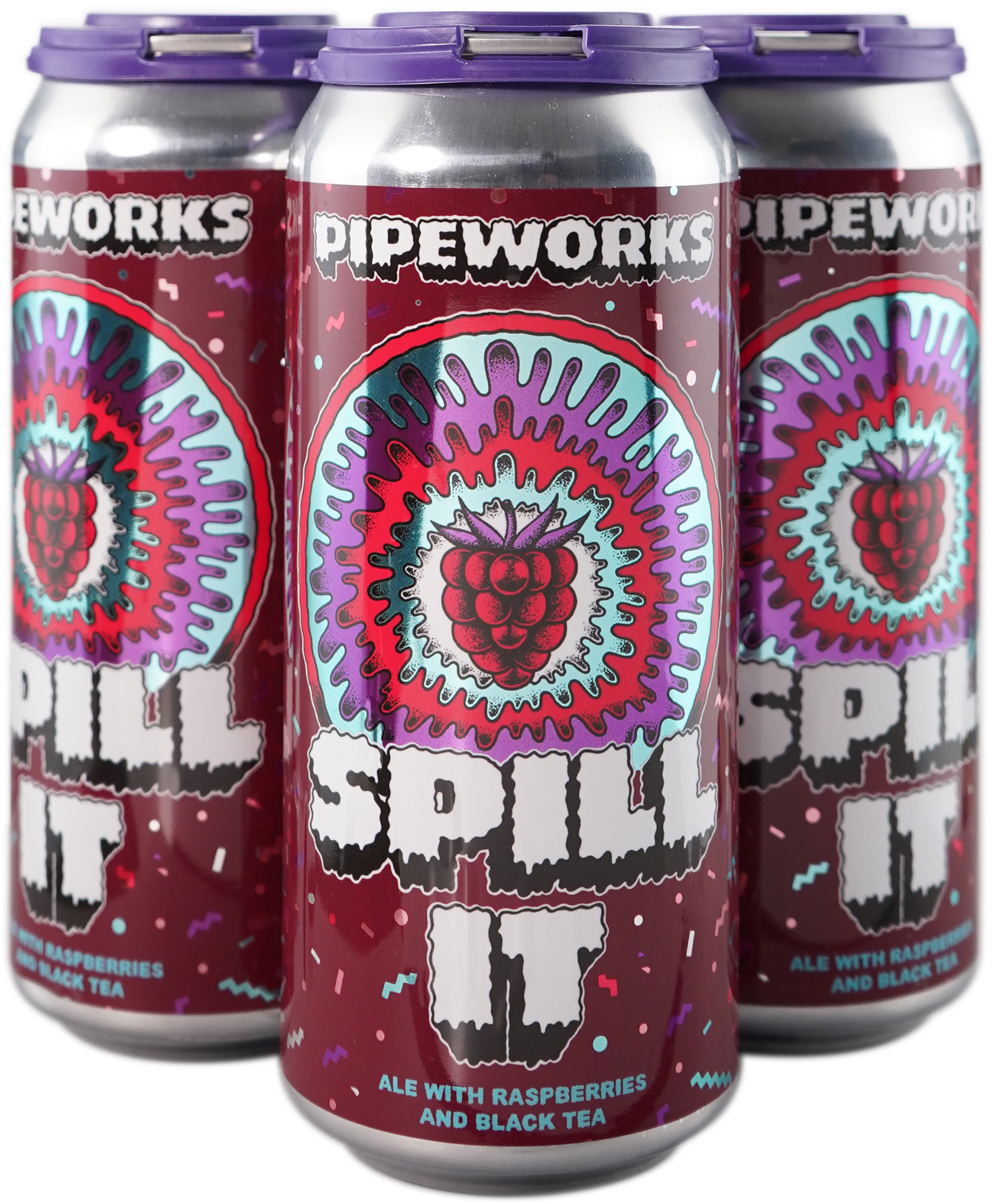 Pipeworks Spill It Ale w/ Raspberries and Black Tea