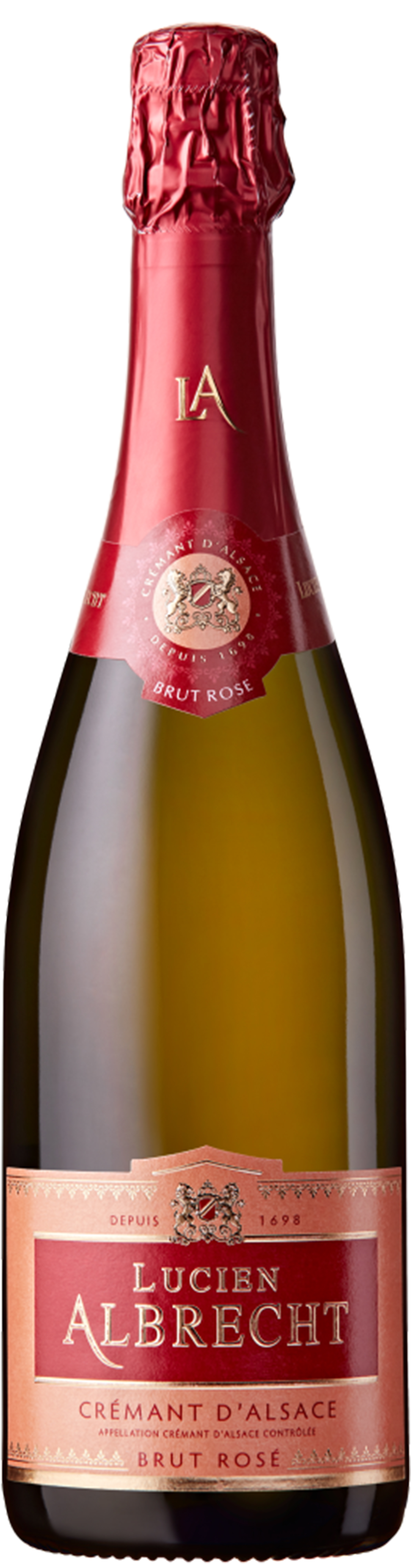 Lucien Albrecht Brut Rose Cremant d'Alsace Half Bottle