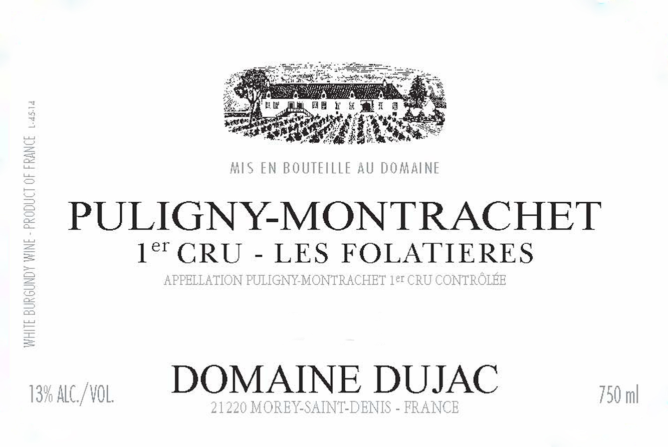 Domaine Dujac Puligny Montrachet Les Folatieres 2018