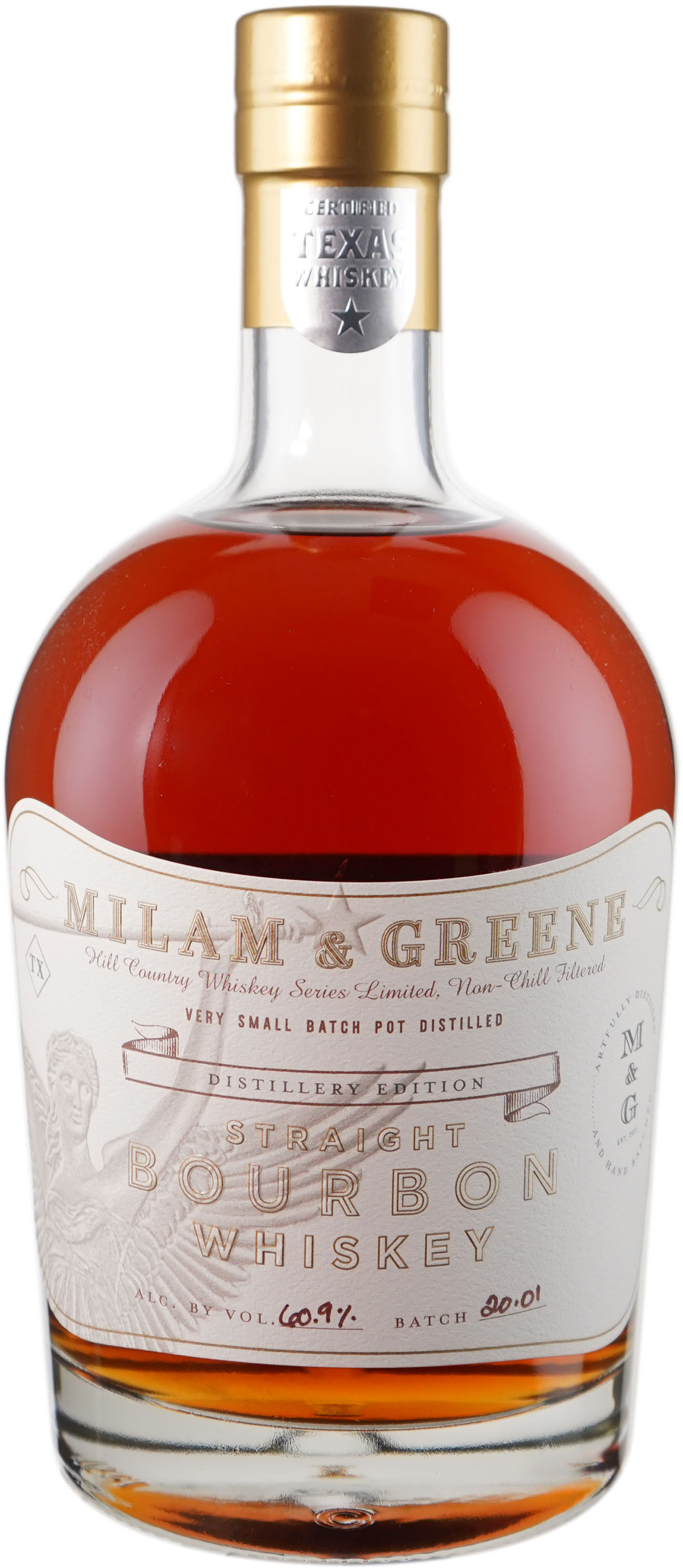 Milam & Greene Distillery Edition Straight Bourbon