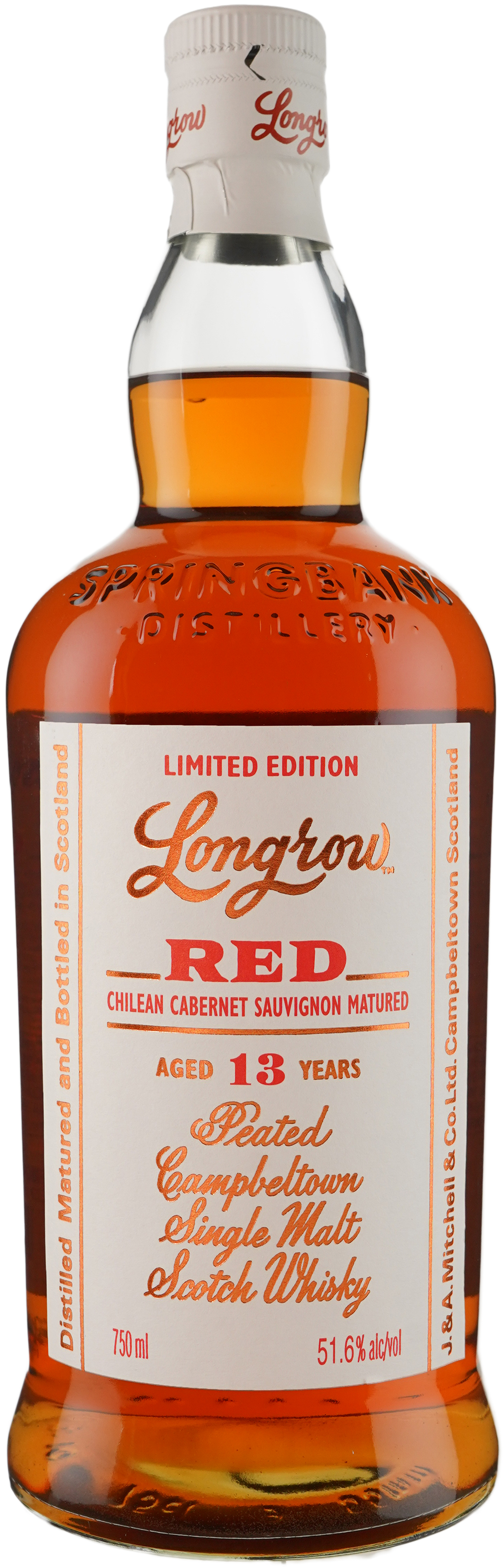 Longrow Red 13 year old Chilean Cab Sauv Cask
