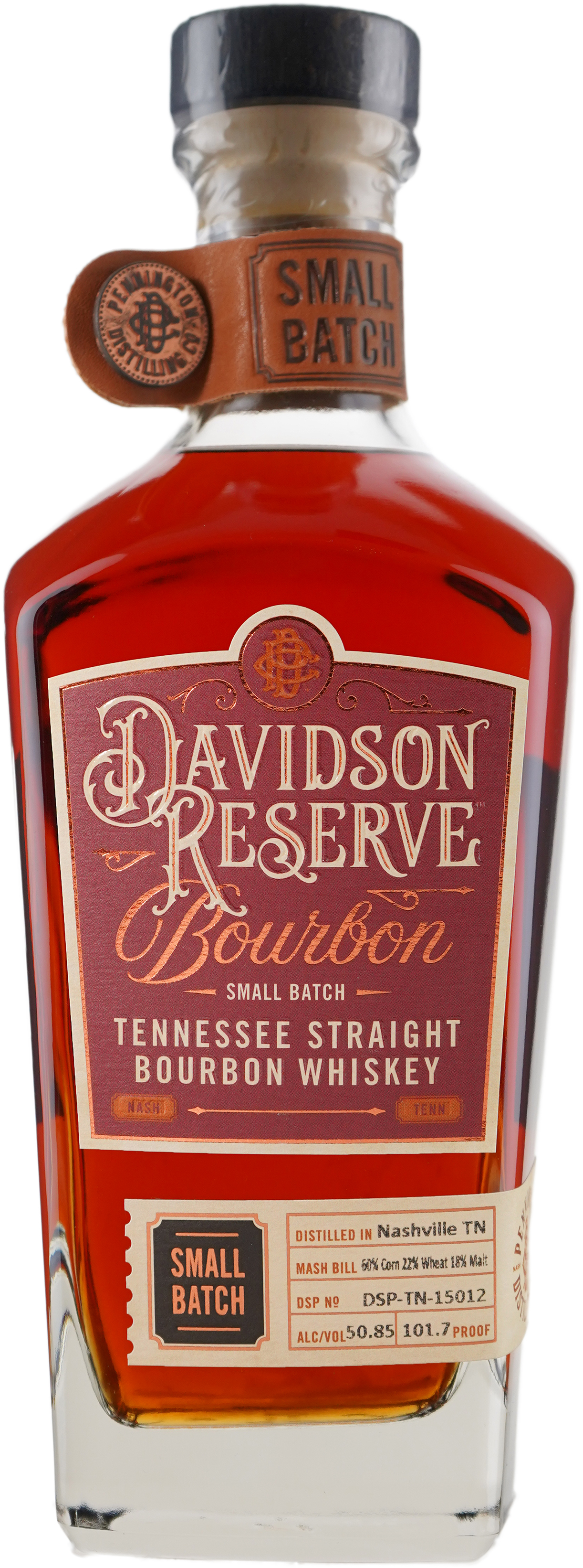 Davidson Reserve Tennessee Wheated Bourbon