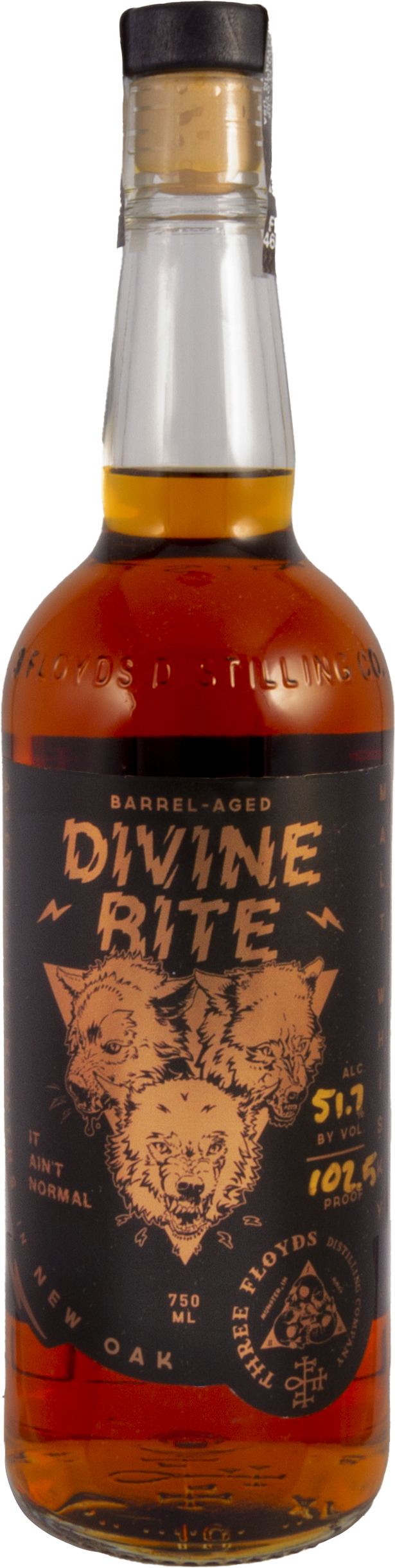 Three Floyds Distilling Divine Rite Barrel Aged Malt Whiskey