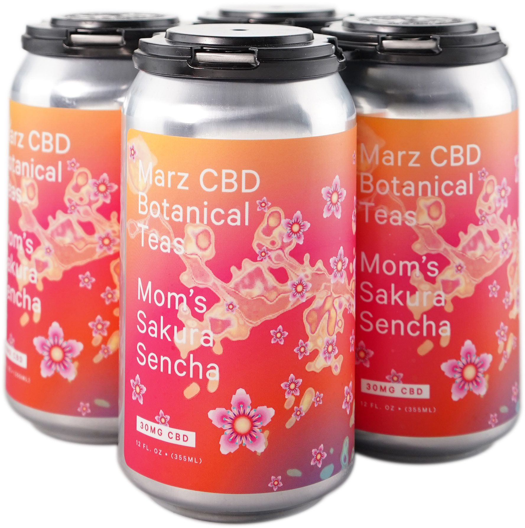 Marz Sakura Sencha CBD Botanical Tea