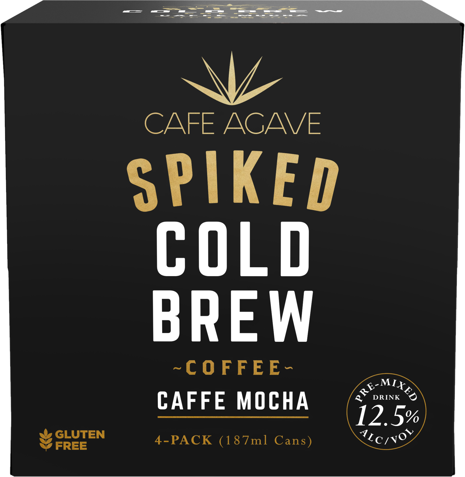 Cafe Agave Caffe Mocha Spiked Cold Brew 4 Pack Cans