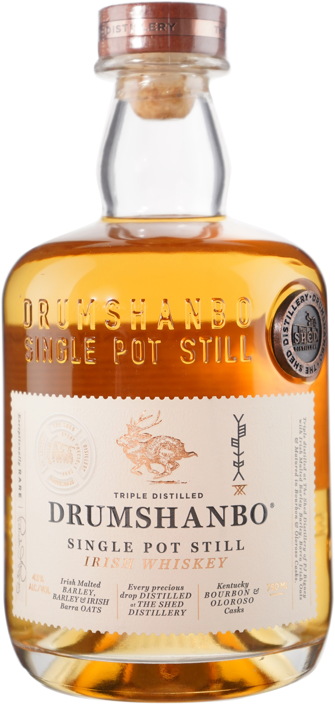 Drumshanbo Single Pot Still Irish Whiskey