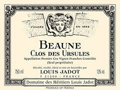 Louis Jadot Beaune Clos des Ursules 2018