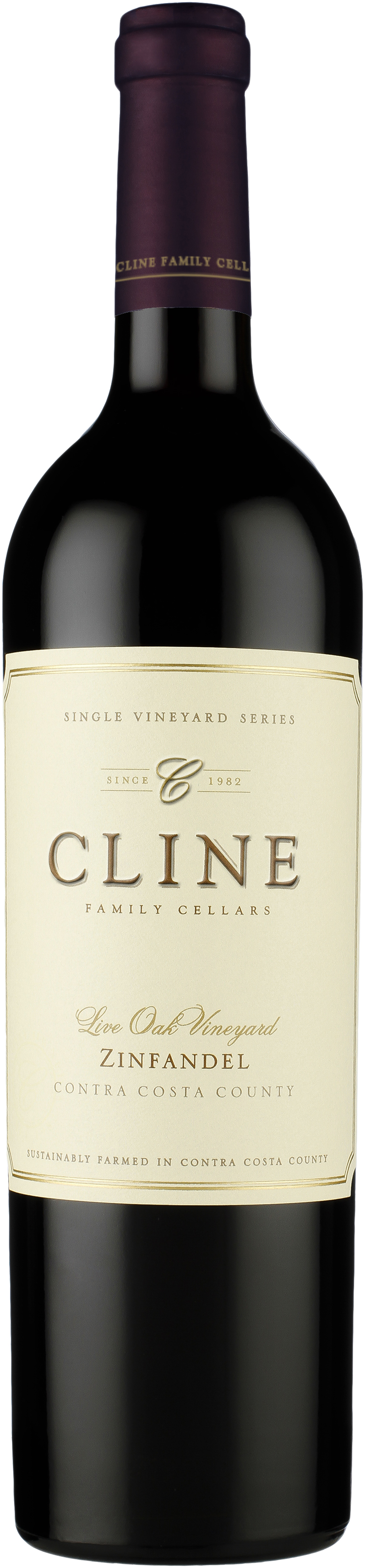 Cline Zinfandel Live Oak Vineyard Contra Costa County 2018