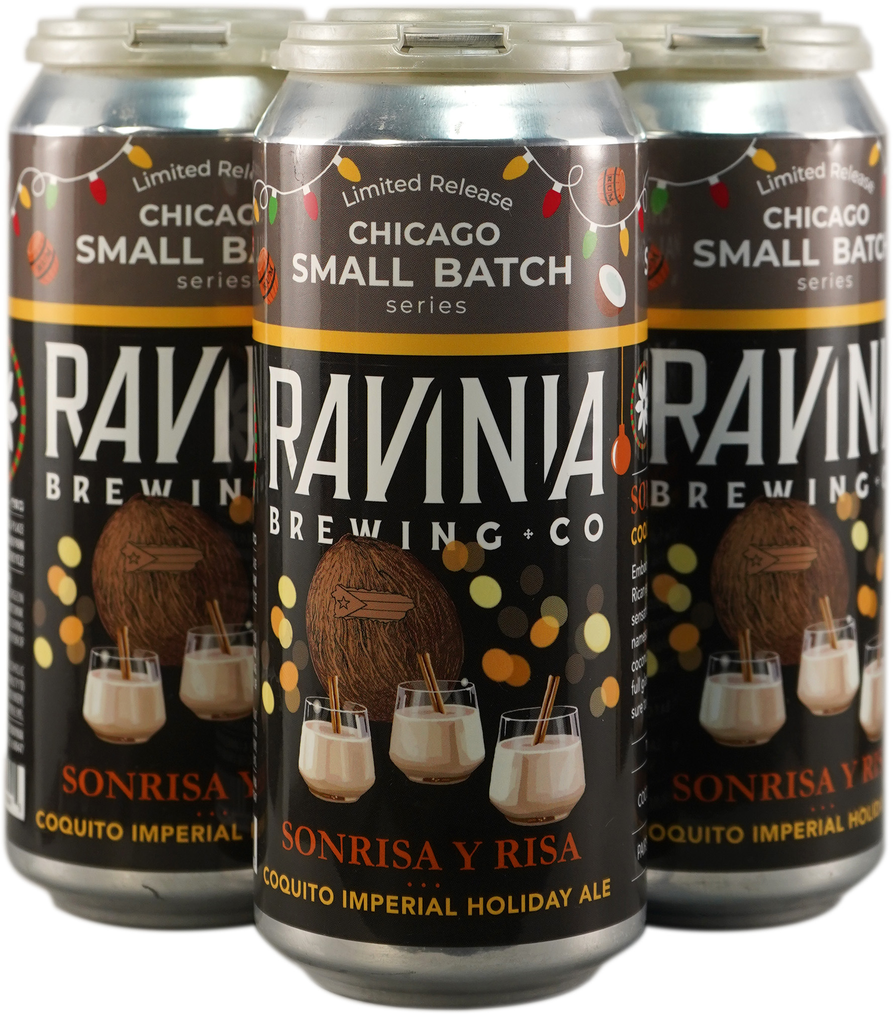Ravinia Sonrisa y Risa Coquito Imperial Holiday Ale