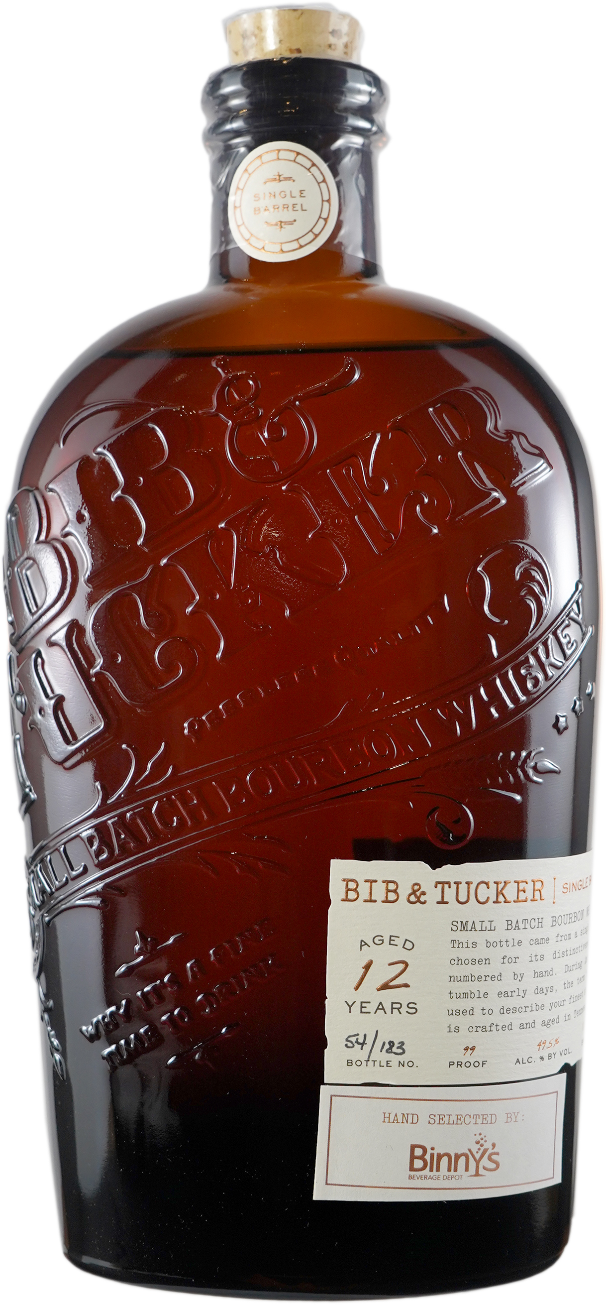 Bib & Tucker 12 year old Binny's Barrel #102355