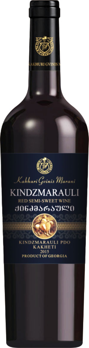 Kakhuri Gvinis Marani Kindzmarauli Semi Sweet Georgian Red 2019
