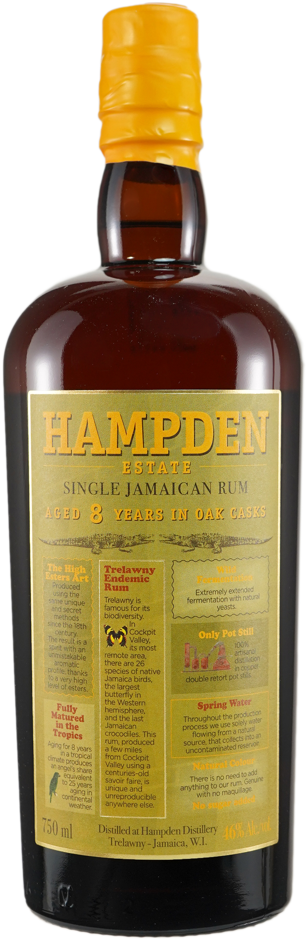 la Maison & Velier Hampden Estate 8 year old Jamaican Rum