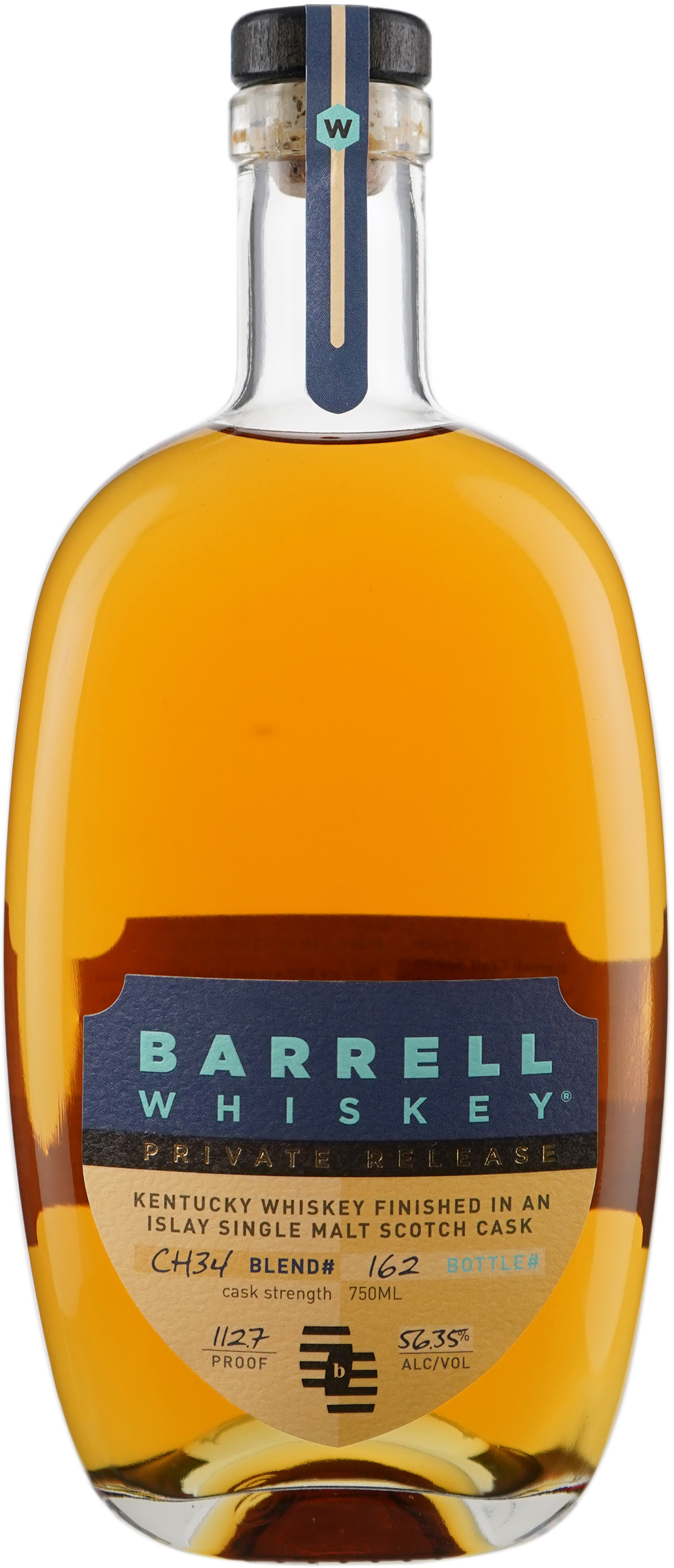 Barrell Craft American Whiskey Private Release CH34 Binny's Handpick Finished in Islay Scotch Cask