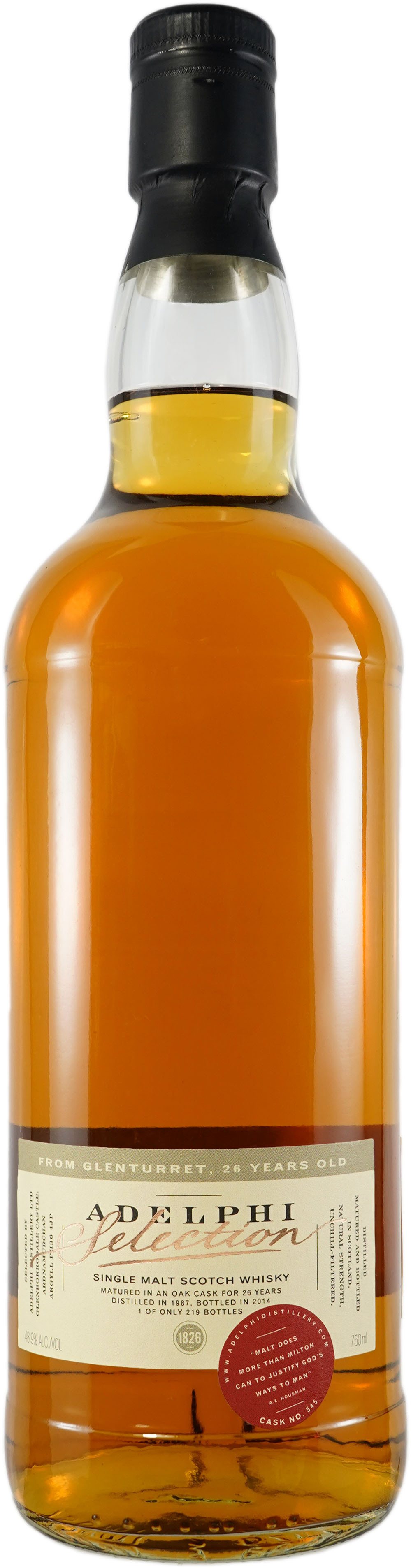 Adelphi Glenturret 26 year old 1987