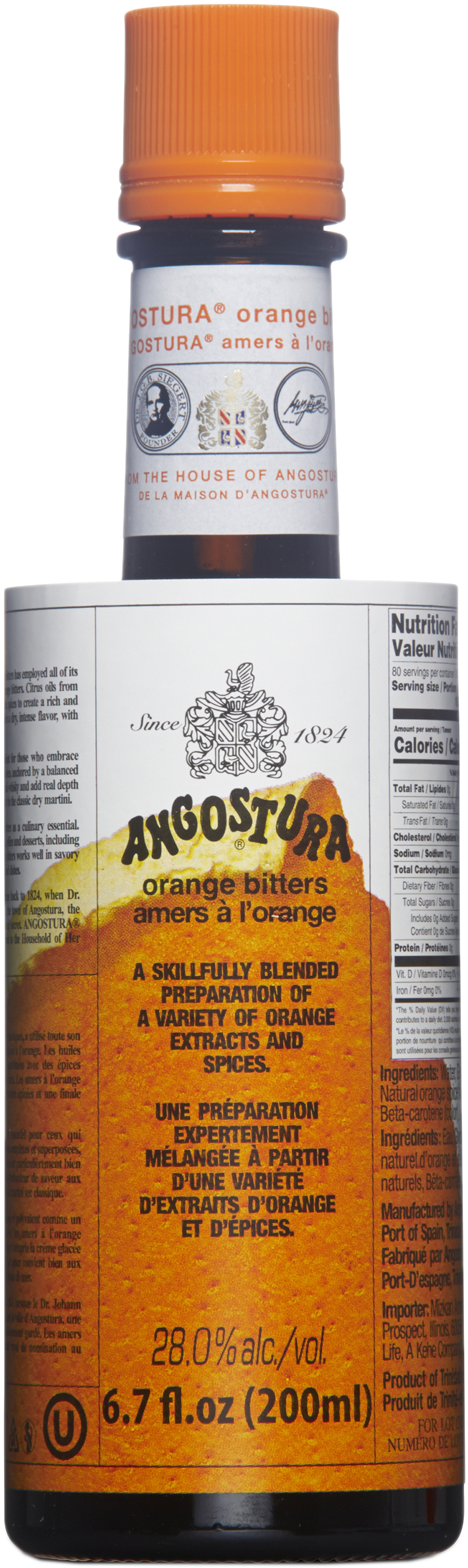Angostura Bitters Orange 200 ml Bottle