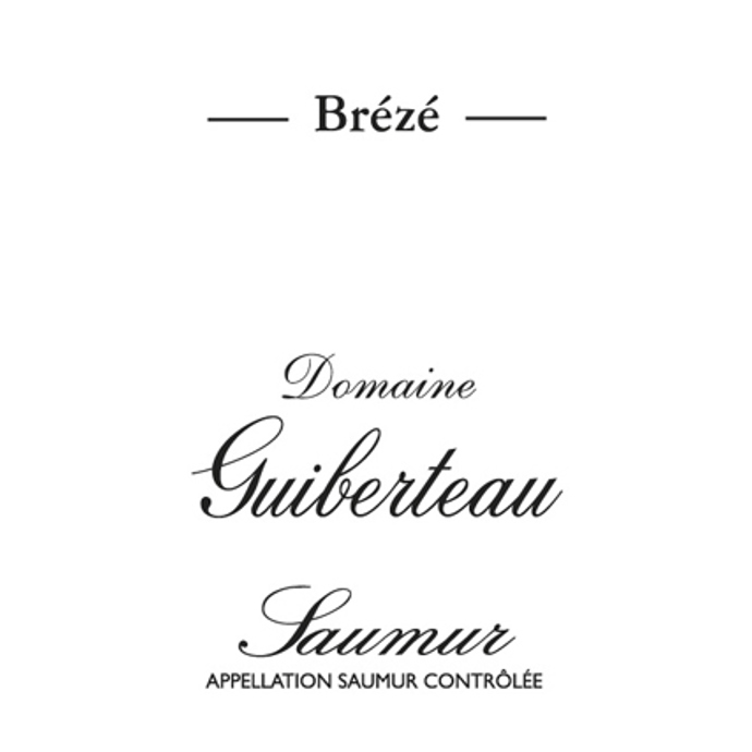 Domaine Guiberteau Saumur Blanc Breze 2017
