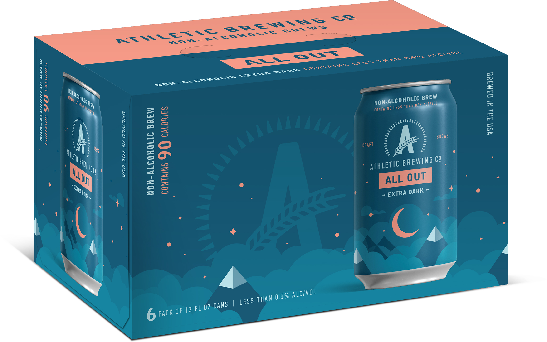 Athletic Brewing All Out Non-Alcoholic Stout