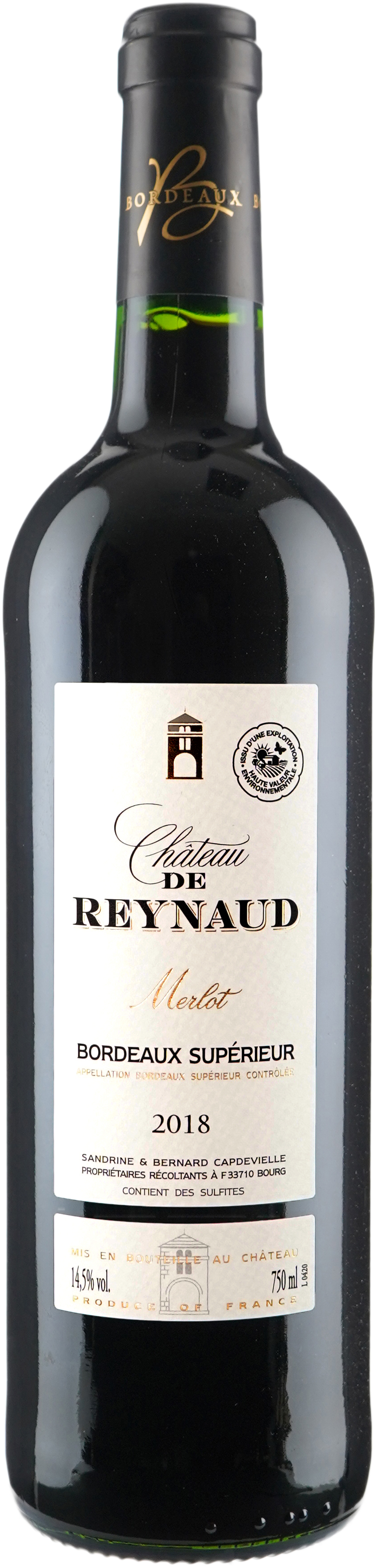 Chateau de Reynaud Bordeaux Superieur 2018