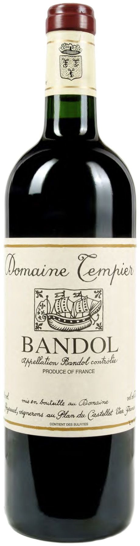 Domaine Tempier Bandol Rouge Cuvee Classique 2018