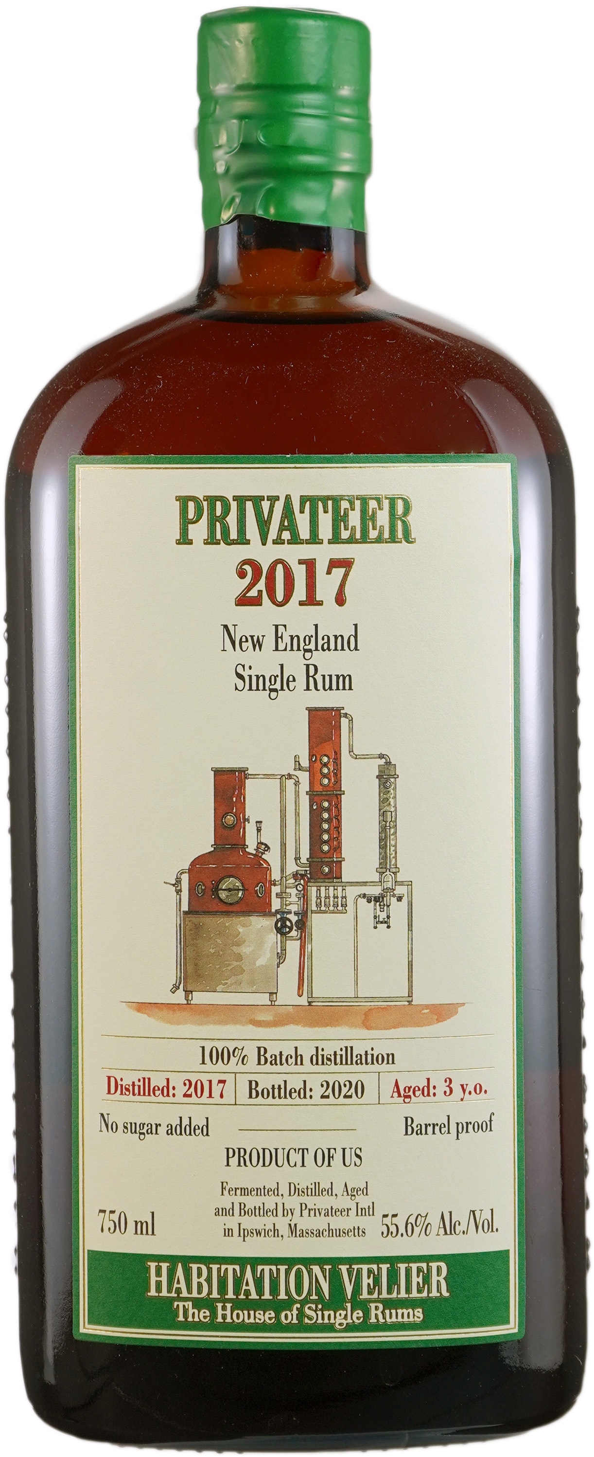 la Maison & Velier Habitation Velier Privateer Single Massachusetts Rum 2017