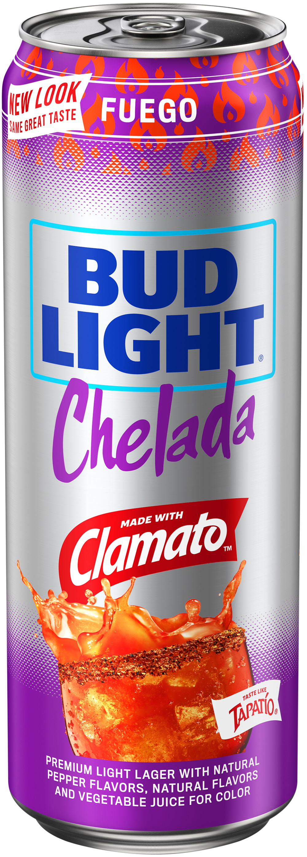 Bud Light Chelada Fuego Hecho Con Clamato